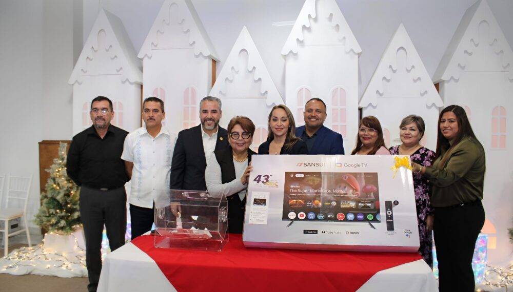 Ofrece la UAT festejo navideño a sus maestros y trabajadores sindicalizados