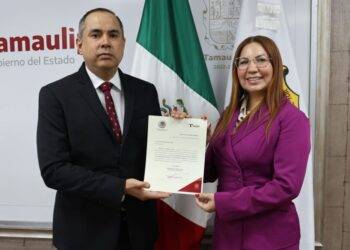 Secretaría de Finanzas fortalece la atención de la Oficina Fiscal en Matamoros con nuevo nombramiento