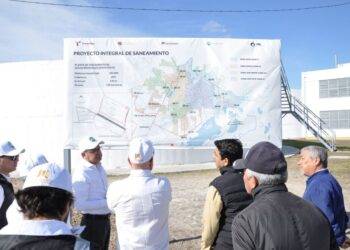 Avanza modernización de la PTAR Oeste de Matamoros