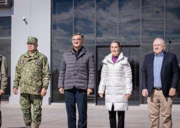 Inaugura presidenta la Agencia Nacional de Aduanas de México en Nuevo Laredo