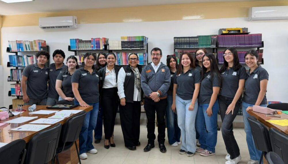 Rector de la UAT fortalece infraestructura de la Prepa Mante