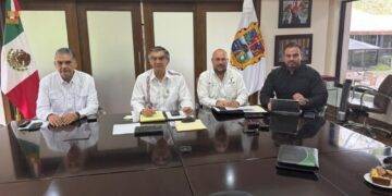 Coordina el gobernador acciones para mantener el orden en el estado