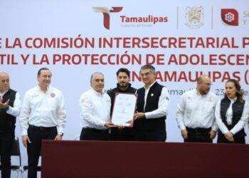 Instala Américo Comisión Para Prevenir y Erradicar el Trabajo Infantil en Tamaulipas
