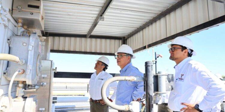 Supervisa CENAGAS, SEDENER y CENAM avances del Complejo Procesador de Gas Burgos en Reynosa