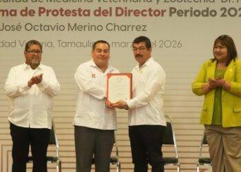 Rinde protesta director electo de la Facultad de Veterinaria de la UAT