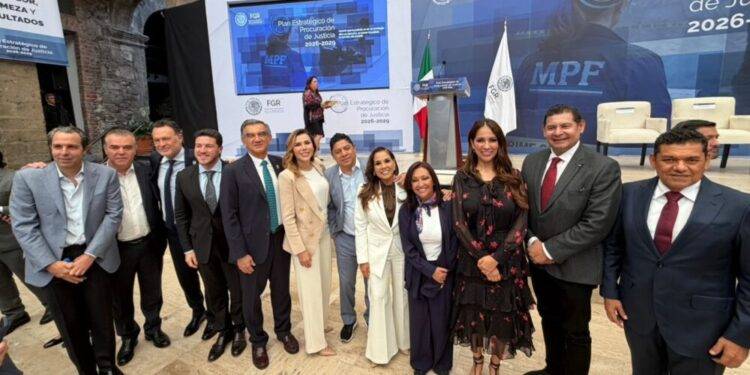 Asiste Américo Villarreal a la presentación del Plan Estratégico de Procuración de Justicia 2026-2029