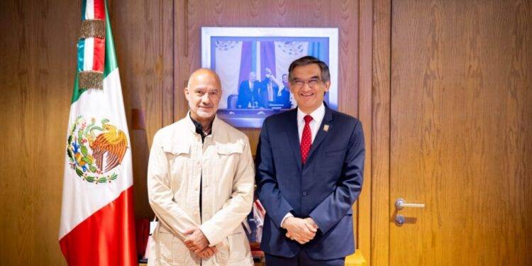 Gestiona Américo ante la SICT impulso a infraestructura ferroviaria y carretera en Tamaulipas