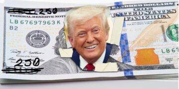 ¿Traerá abundancia? EU presiona para imprimir nuevo billete de 250 dólares con la cara de Trump