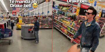 Joven exhibe a Drake Bell por negarle fotografía: «Andaba medio mam…»