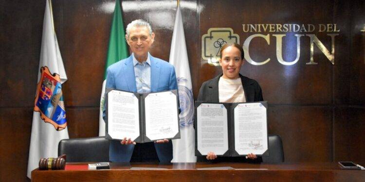 Consolida IDPET y Universidad CUN colaboración académica en Matamoros