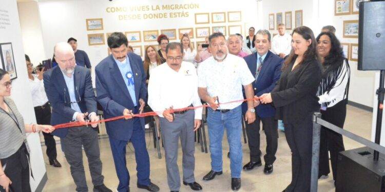 Inaugura ITM y Consulado de México en Houston, muestra que da voz a la niñez migrante tamaulipeca