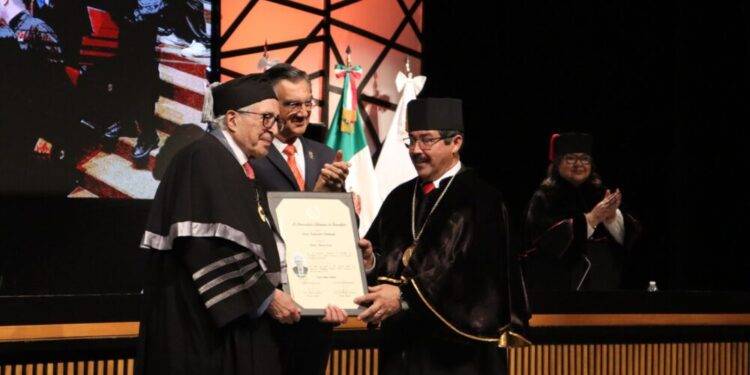 Confiere la UAT Doctorado Honoris Causa al secretario de Salud federal David Kershenobich