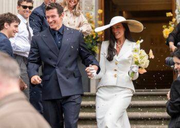 Dua Lipa, Callum Turner y la inspiración ‘vintage’ de su boda