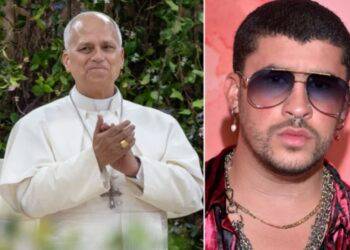 El Papa León XIV se reunió con Bad Bunny en el Bernabéu