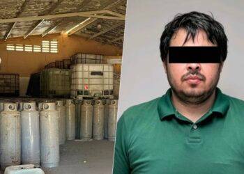 Aseguran más de 24 mil litros de metanfetamina en operativo en Sinaloa