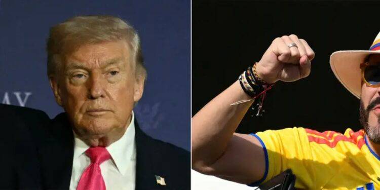 Trump quiere «una relación poderosa» con De la Espriella