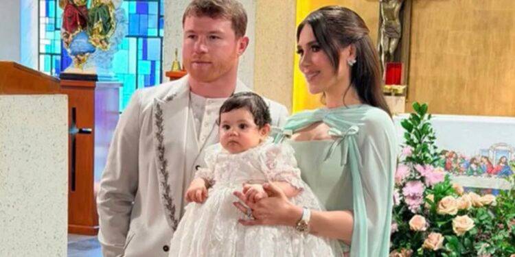 Así fue la lujosa fiesta del bautizo de Eva Victoria, la hija menor de Saúl Canelo Álvarez y Fernanda Gómez