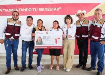 Arranca SEBIEN entrega de paquetes alimentarios