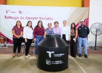 Lleva SEBIEN apoyos sociales a Camargo y Miguel Alemán