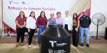 Lleva SEBIEN apoyos sociales a Camargo y Miguel Alemán