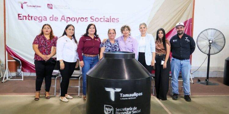 Lleva SEBIEN apoyos sociales a Camargo y Miguel Alemán