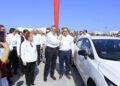 Entrega Américo Villarreal vehículos y maquinaria por 125.2 mdp