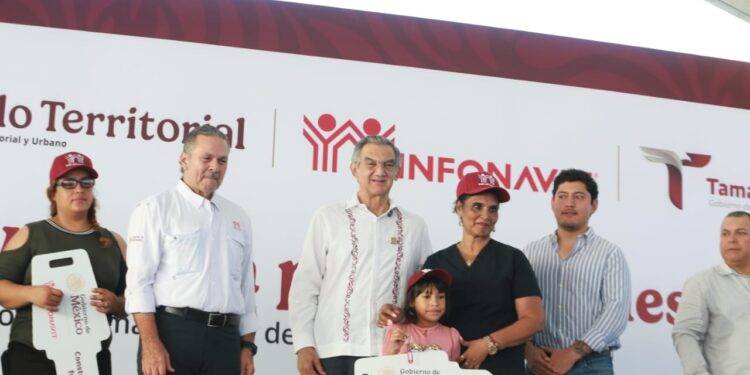 Tamaulipas, tercer estado con mayor avance en Programa de Vivienda para el Bienestar