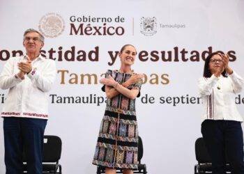 Américo está recuperando el corazón de Tamaulipas: Claudia Sheinbaum