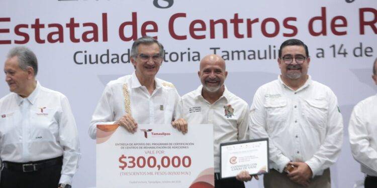 Programa para regularizar Centros de Rehabilitación de Adicciones en Tamaulipas será ejemplo nacional