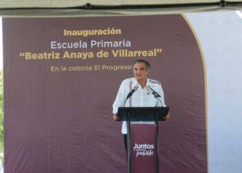 Inauguración de nueva primaria en Nuevo Laredo fortalece educación humanista: Américo