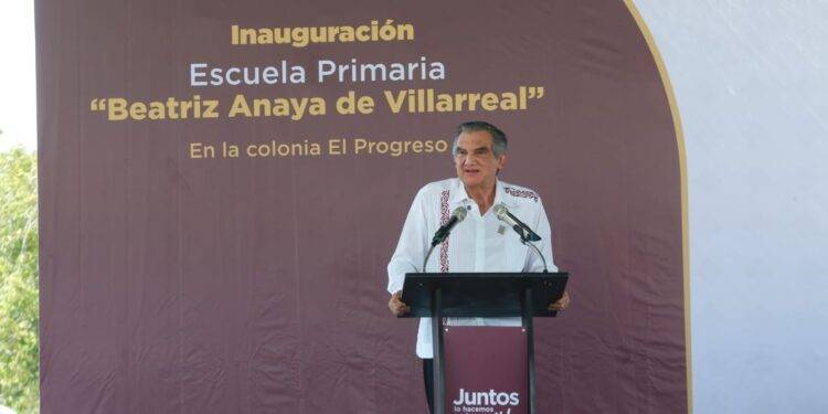 Inauguración de nueva primaria en Nuevo Laredo fortalece educación humanista: Américo