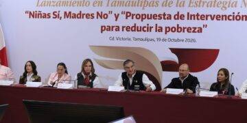 Lanzan en Tamaulipas estrategia para prevenir embarazo infantil y reducir pobreza