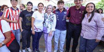 Américo y María de Villarreal acercan servicios de salud a las familias a través de Lazos del Bienestar